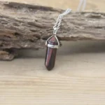 Collier Pierre Hexagonale en pierres naturelles - vue 20