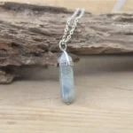 Collier Pierre Hexagonale en pierres naturelles - vue 21
