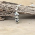 Collier Pierre Hexagonale en pierres naturelles - vue 31