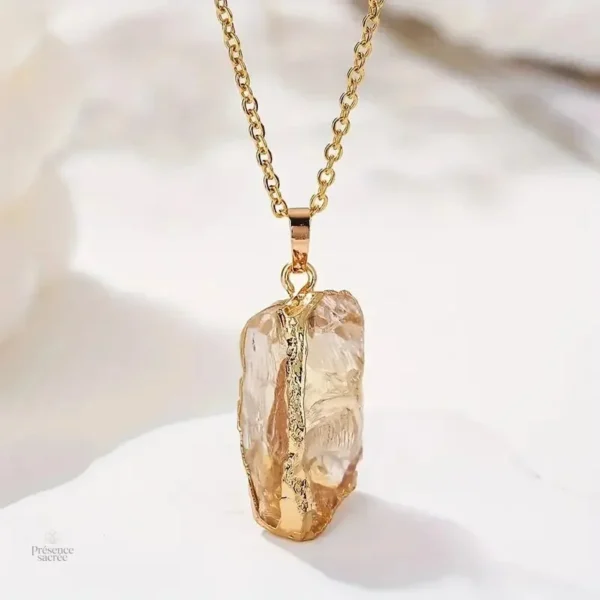 collier-pierre-naturelle-en-citrine-1 Collier Citrine en pierre naturelle