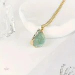 Collier Naturel Citrine, style authentique