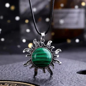 Accessoire spirituel en Quartz, évoquant le soleil