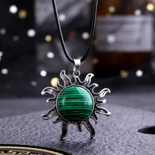 Accessoire spirituel en Quartz, évoquant le soleil