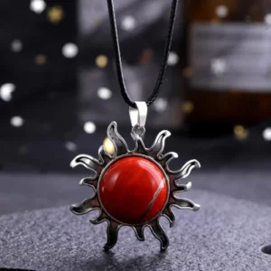 Collier de méditation en Quartz, apportant sérénité