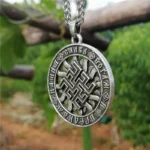 Bijou collier Svastika, représentation bouddhiste