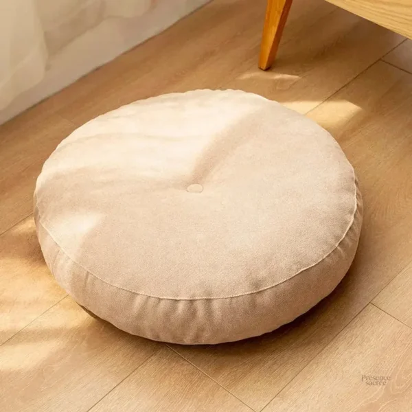 Coussin confort pour pratique méditative