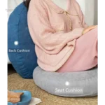 Coussin de méditation avec rembourrage confortable