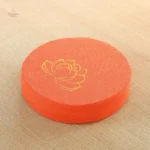 Coussin de yoga avec design fleur de lotus