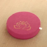 Coussin rond pour pratique méditative