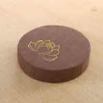Coussin de méditation avec motif lotus