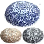 Housse de coussin de méditation Mandala
