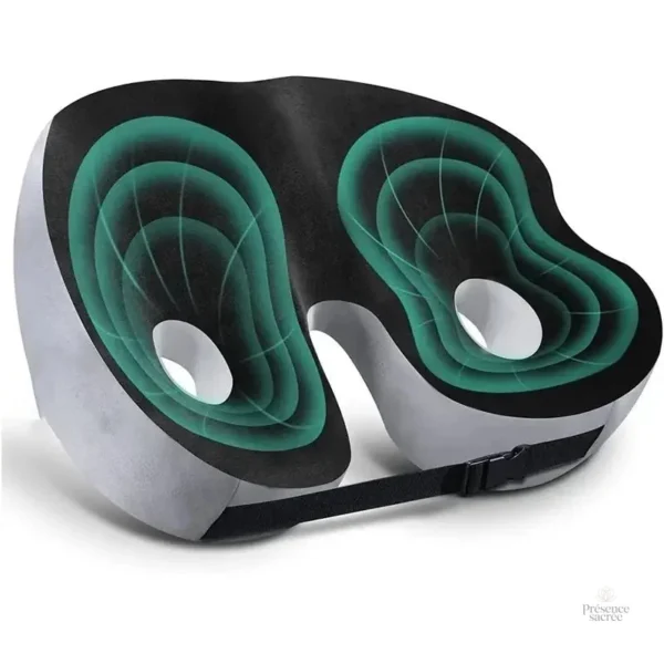 Coussin de méditation ergonomique, soutien optimal
