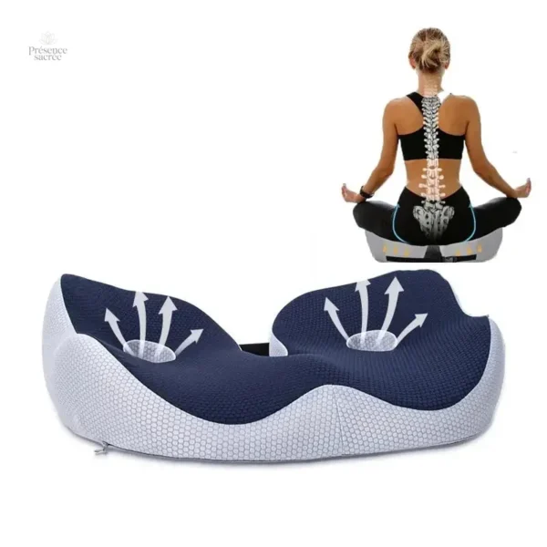 Objectif de méditation : posture idéale avec ce coussin