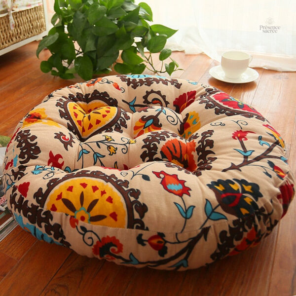 Coussin de méditation pour les séances de relaxation