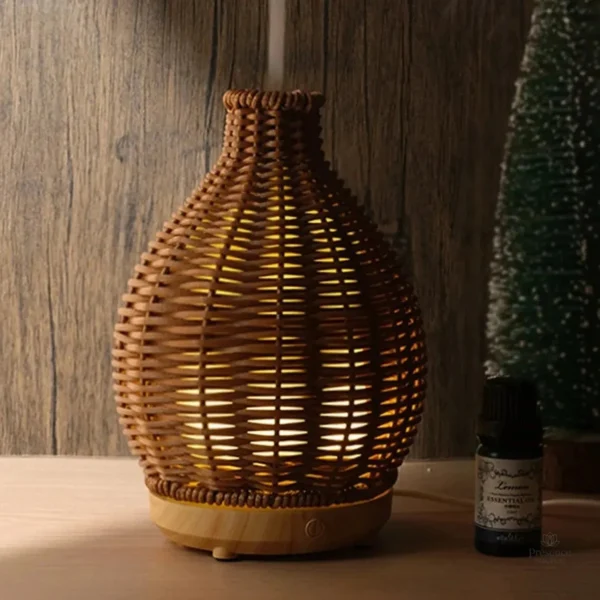 Diffuseur d'arômes essentielle décoratif en bois