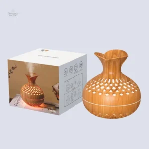 Diffuseur élégant en bois naturel pour aromathérapie