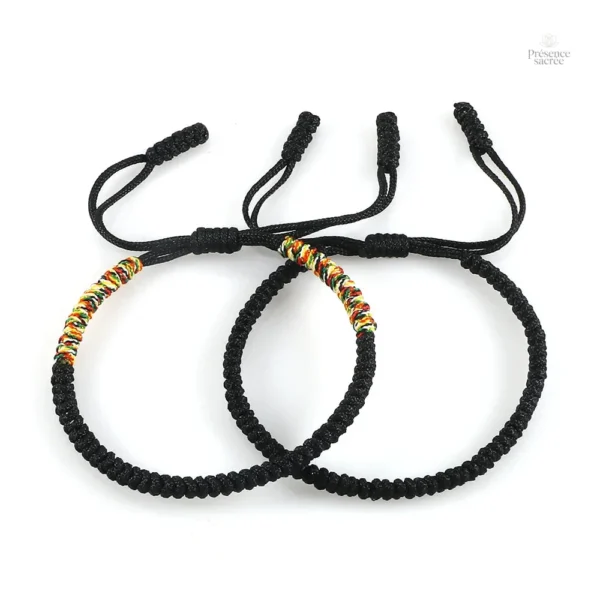 Accessoire méditatif: bracelet en perles pour l'équilibre