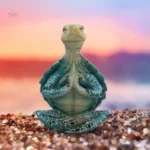 Figurine tortue pour ambiance apaisante
