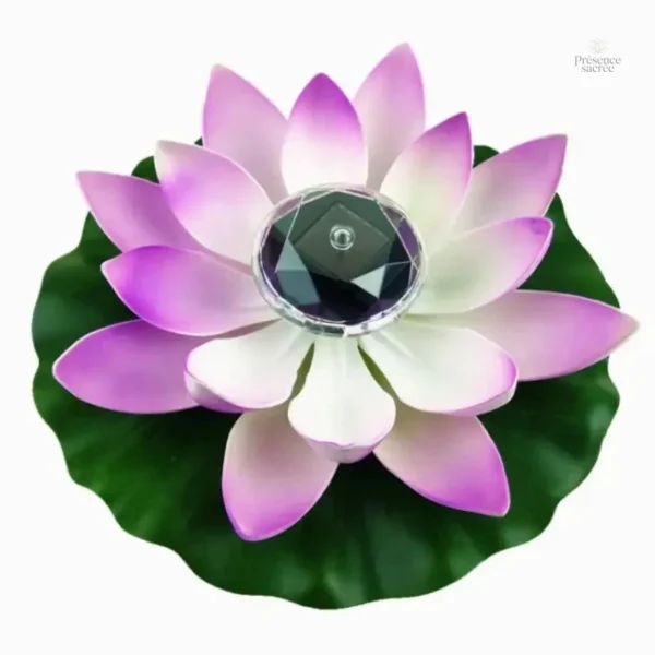 Fleur de Lotus Solaire, touche zen pour votre espace