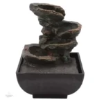 Fontaine Zen intérieure en résine pour un décor apaisant