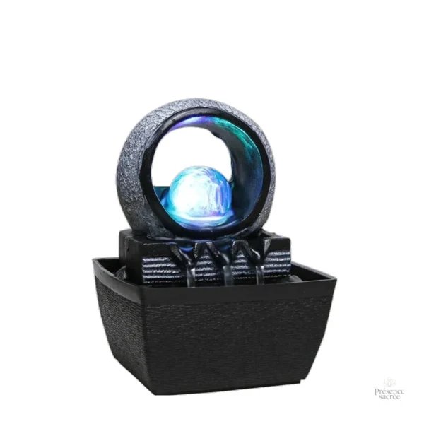 Fontaine à eau zen avec design apaisant