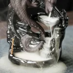 Accessoire zen : fontaine à encens dragon artistique