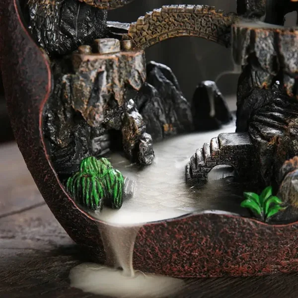 Accessoire de bien-être : fontaine à encens Zen