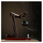 Décoration zen avec fontaine à encens pour ambiance sereine