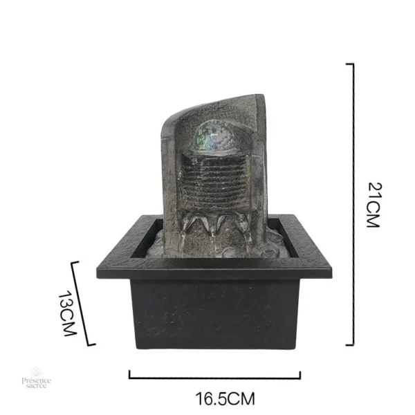 Fontaine d'eau zen, accessoire de relaxation pour votre espace