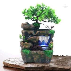 Fontaine d'eau zen pour apaisement et relaxation