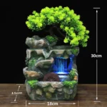 Élégante fontaine à poser pour ambiance sereine