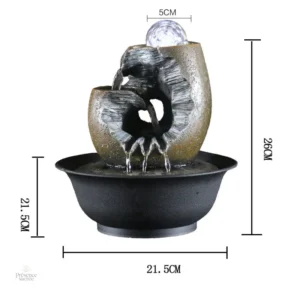 Fontaine apaisante pour la méditation et la détente