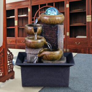 Fontaine d'intérieur pour créer une ambiance relaxante au bureau