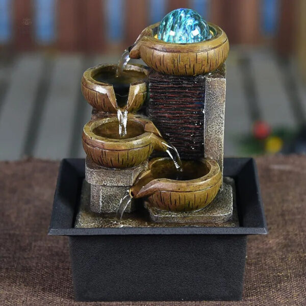 Déco zen : Fontaine de bureau pour réduire le stress quotidien