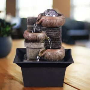 Fontaine design, élément décoratif pour espace de travail tranquille