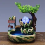 Fontaine d'intérieur Zen avec boule tournante pour apaisement