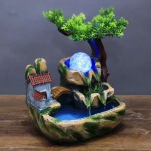 Fontaine Zen intérieure, design élégant et harmonieux