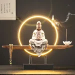 Fontaine à encens Bodhisattva, décoration zen