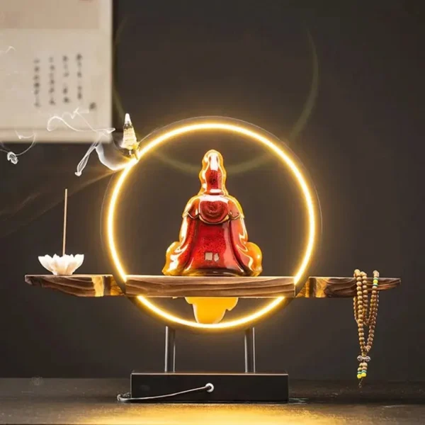 Fontaine à encens apaisante pour l'esprit