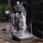 Fontaine encens avec motif Bouddha apaisant