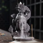 Fontaine encens avec design dragon majestueux