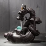 Décoration spirituelle : fontaine encens pour ambiance apaisante