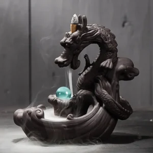 Décoration spirituelle : fontaine encens pour ambiance apaisante