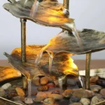 Fontaine décorative avec eau en cascade pour la maison