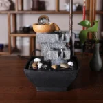 Décoration intérieure avec Fontaine Zen pour le bien-être