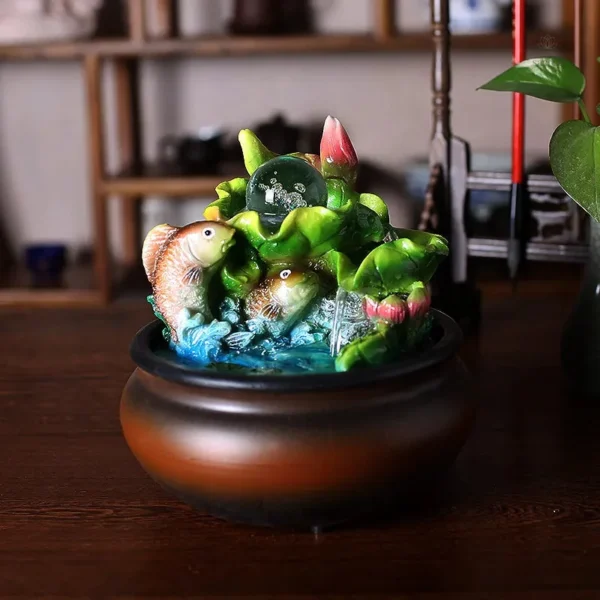 Accessoire Feng Shui, Fontaine intérieure pour la sérénité