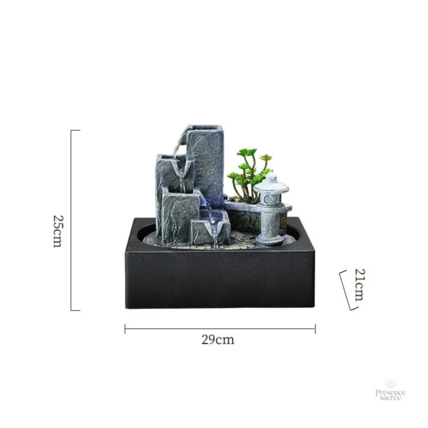 Fontaine d'eau décorative pour une ambiance zen intérieure