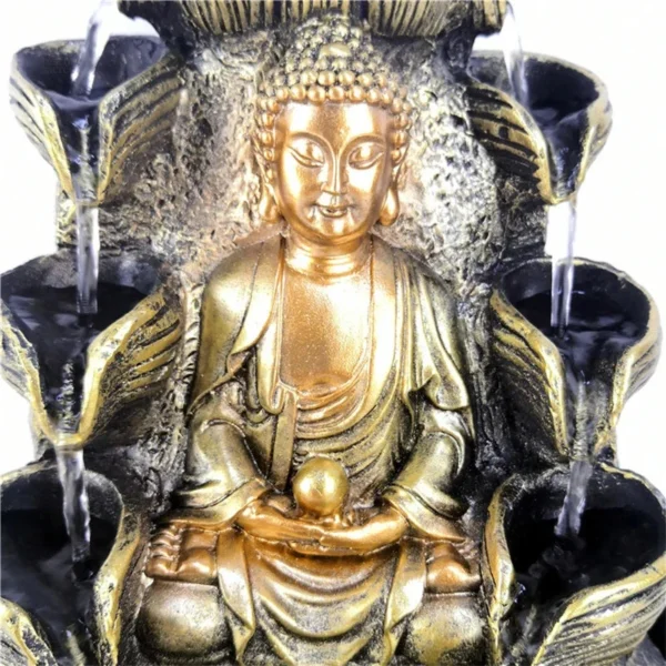 Fontaine d'intérieur inspirée de la philosophie zen