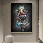 Art mural Ganesh pour ambiance spirituelle moderne