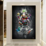 Décoration Ganesh au design contemporain et vibrant